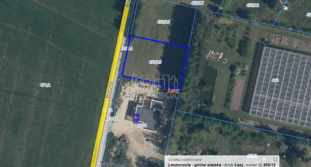 Działka budowlana na sprzedaż Łazy, Boczna  1 000m2 Foto 1