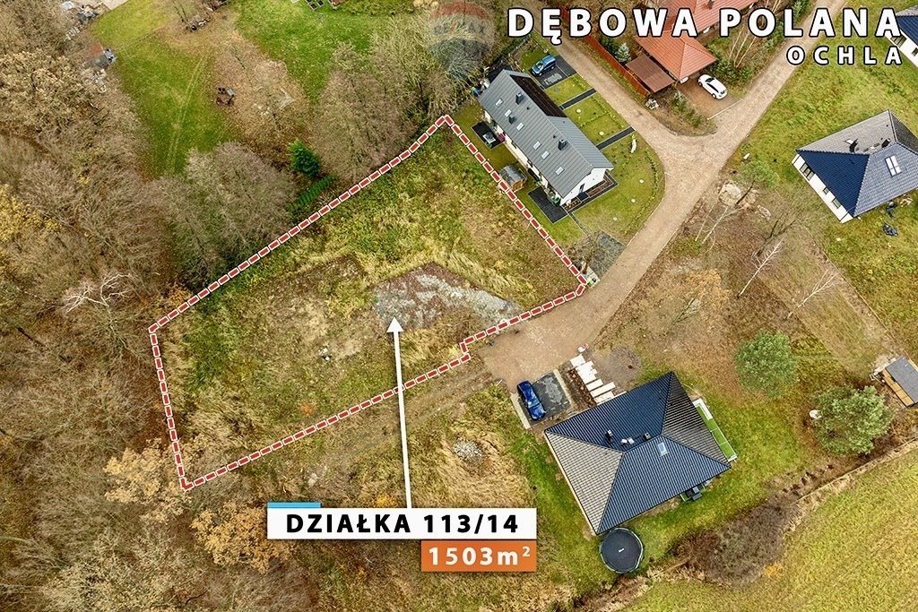 Działka budowlana na sprzedaż Zielona Góra, Ochla, Ochla-Dębowa Polana  1 503m2 Foto 12