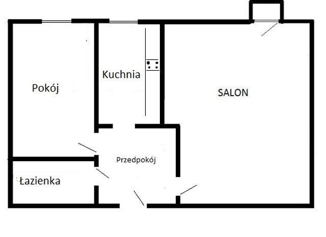 Mieszkanie dwupokojowe na sprzedaż Warszawa, Krasiczyńska  47m2 Foto 1