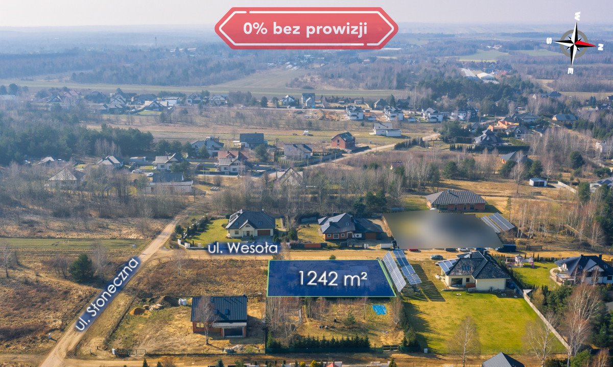 Działka budowlana na sprzedaż Wierzchowisko, Wesoła  1 242m2 Foto 1