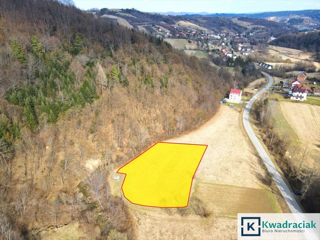 Działka w Bieszczadach z warunkami zabudowy, 3992 m2 Wołkowyja  3 992m2 Foto 1