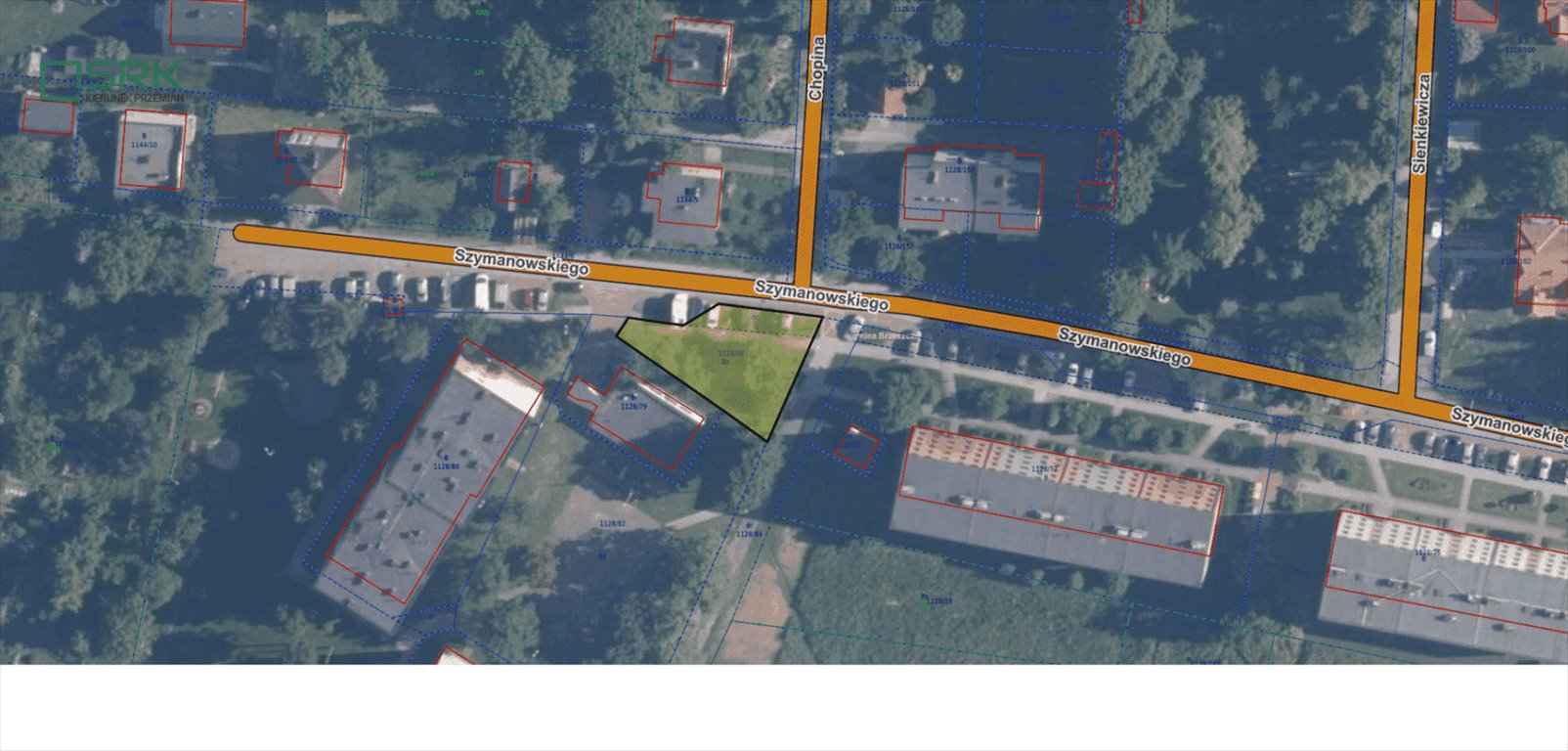 Do sprzedania działka 436 m² z dostępem do drogi w Brzeszczach Brzeszcze, Brzeszcze, Szymanowskiego  436m2 Foto 1