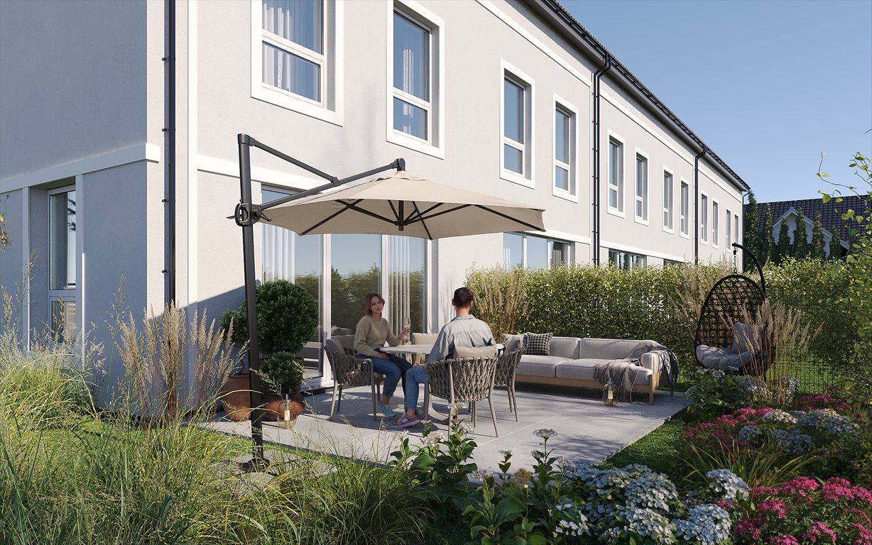 Gotowe domy z ogródkiem na zamkniętym osiedlu w Wawrze Warszawa, Wawer, Cylichowska 37  131m2 Foto 1