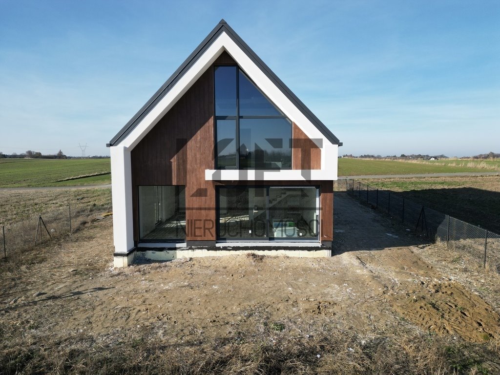 Nowoczesny dom wolnostojący z dużym tarasem i energooszczędnymi rozwiązaniami Bogucin, bogucin 44  203m2 Foto 1