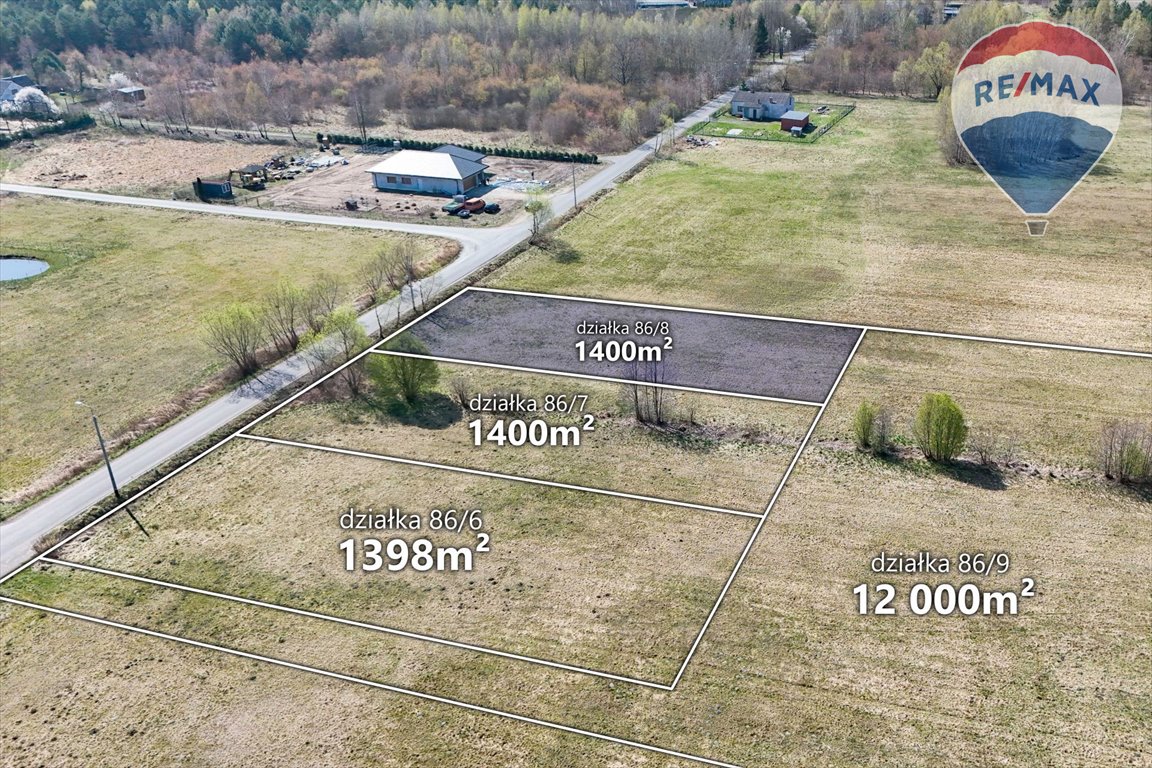 Do sprzedania działka 1400 m² z warunkami zabudowy w Ładnem Ładne  1 400m2 Foto 1
