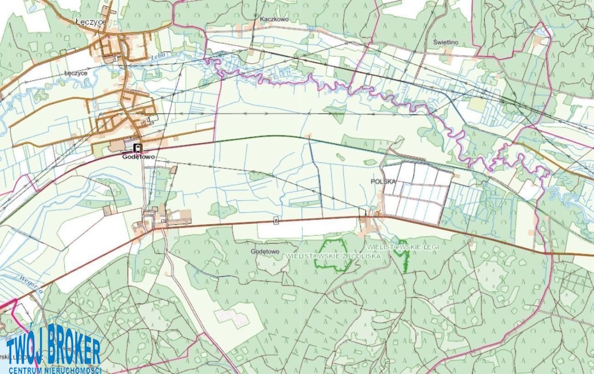 Działka inwestycyjna na sprzedaż Godętowo  56 000m2 Foto 2