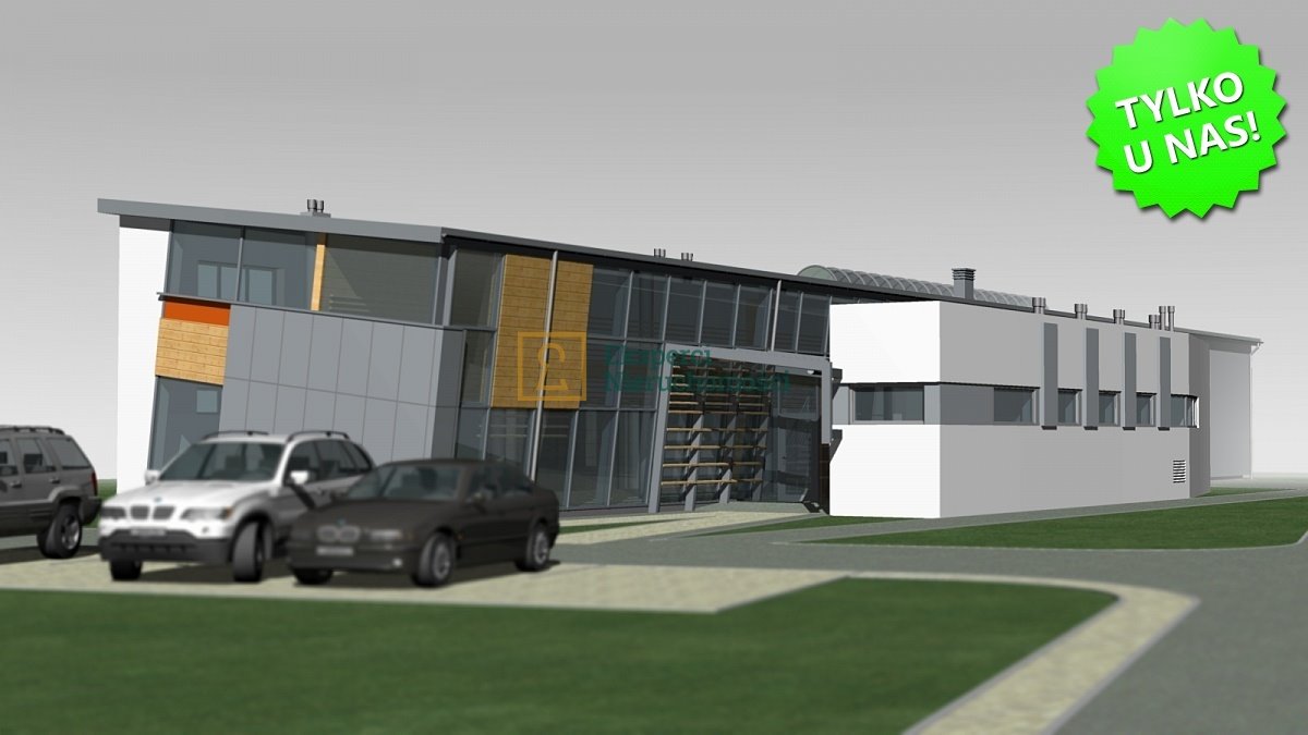 Działka z pozwoleniem na budowę 904 m2 z warsztatem i biurem Przeworsk  904m2 Foto 1