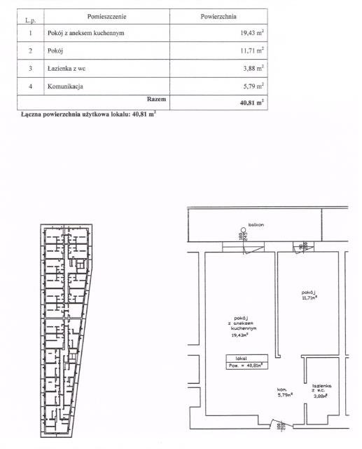 Mieszkanie dwupokojowe na sprzedaż Kołobrzeg, Zachodnia  41m2 Foto 5