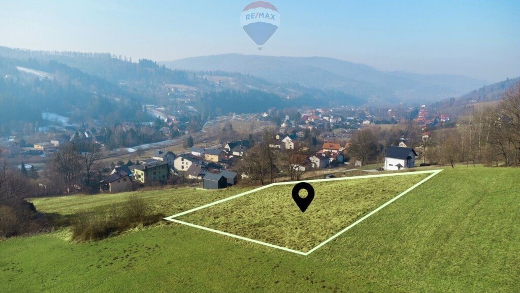 Działka w Brennej z widokiem na Beskidy, 2044 m² Brenna, Partyzantów  2 044m2 Foto 1