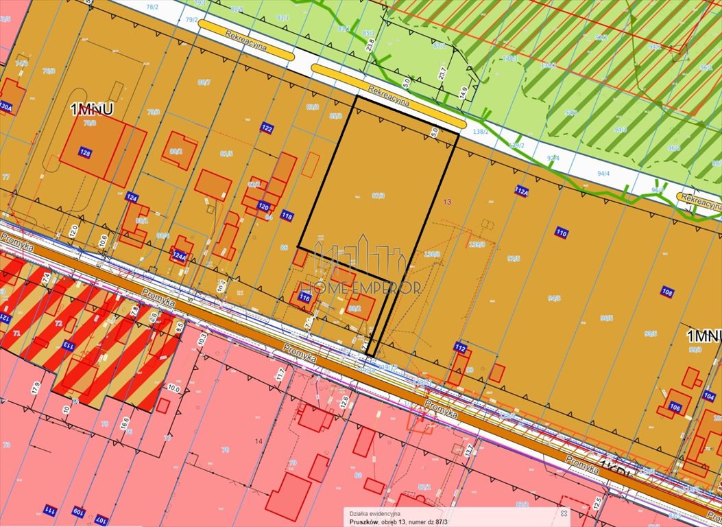 Działka 3193 m² z mediami w Pruszkowie - zapraszam Pruszków, Promyka  3 193m2 Foto 1