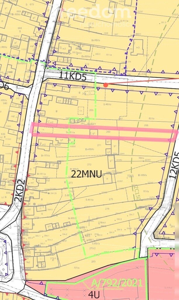 Działka budowlana na sprzedaż Zawiercie  1 379m2 Foto 1