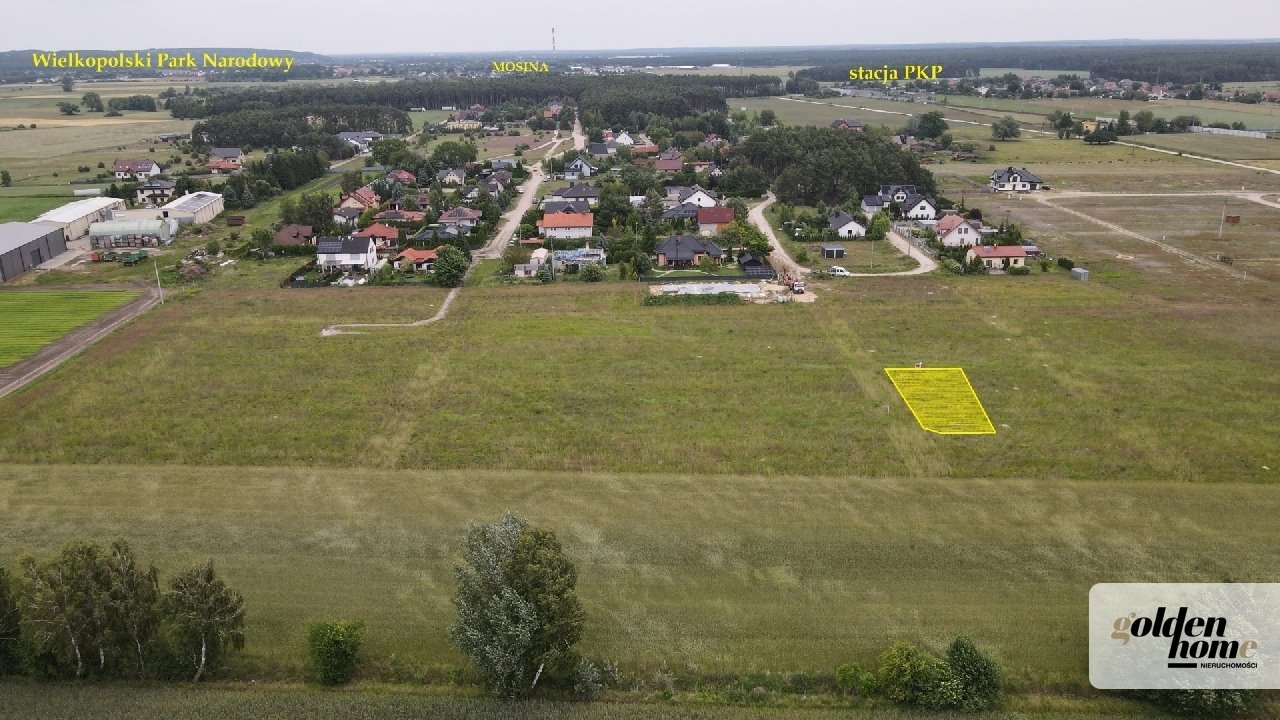 Działka budowlana na sprzedaż Drużyna, Szafranowa  803m2 Foto 1
