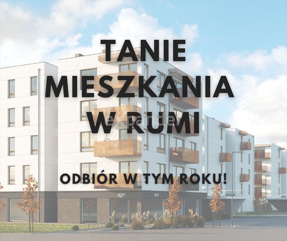 Nowoczesne 2-pokojowe mieszkanie w Rumi, 43,85 m² Rumia, Dolna  44m2 Foto 1