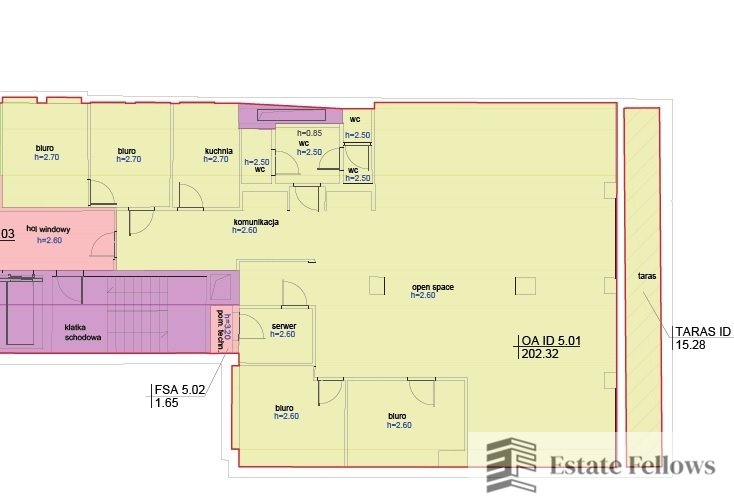 Lokal użytkowy na wynajem Kraków  202m2 Foto 1