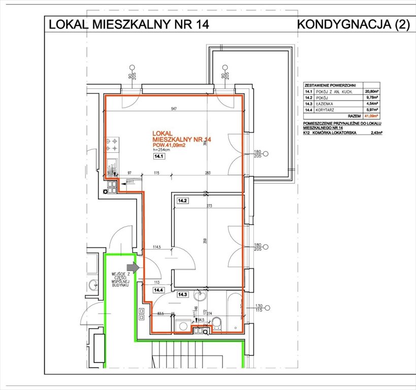 Mieszkanie dwupokojowe na sprzedaż Kraków, Bronowice, Bronowice Wielkie, Smętna  42m2 Foto 7