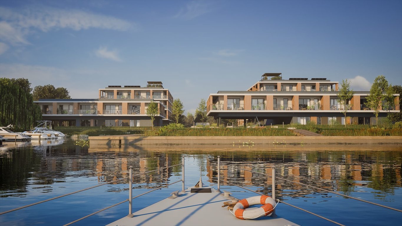 Inwestycja premium nad Jeziorem Dąbie – apartament z widokiem Szczecin, Dąbie  68m2 Foto 1
