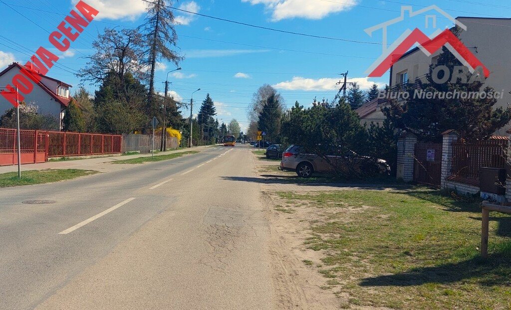 Działka budowlana na sprzedaż Dziekanów Leśny, Miła  1 113m2 Foto 1