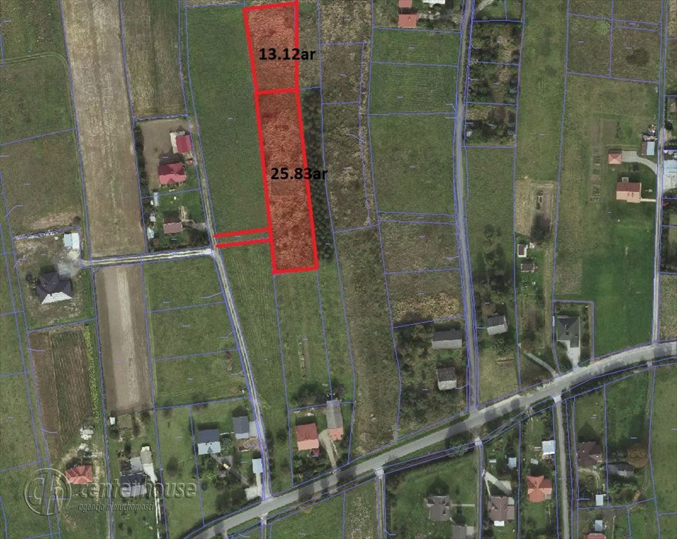 Działki w Mogielnicy 3,9 ha z mediami i dojazdem Mogielnica  3 895m2 Foto 1