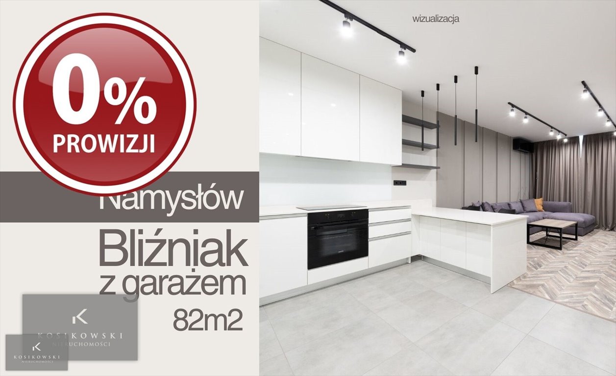 Dom na sprzedaż Namysłów, osiedle domów  82m2 Foto 1