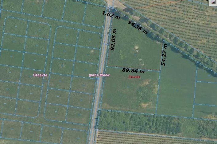 Działka inwestycyjna 21 587 m² pod stację lub handel - polecam! Mstów, Zawada  7 192m2 Foto 1
