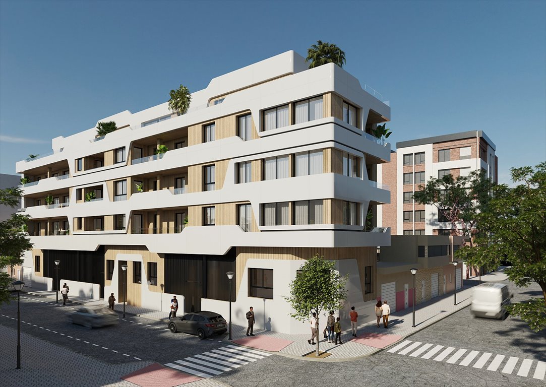 Nowoczesne apartamenty z basenem na dachu w Santa Pola Hiszpania, Santa Pola Centro, Santa Pola Centro, Santa Pola, Alicante  65m2 Foto 1