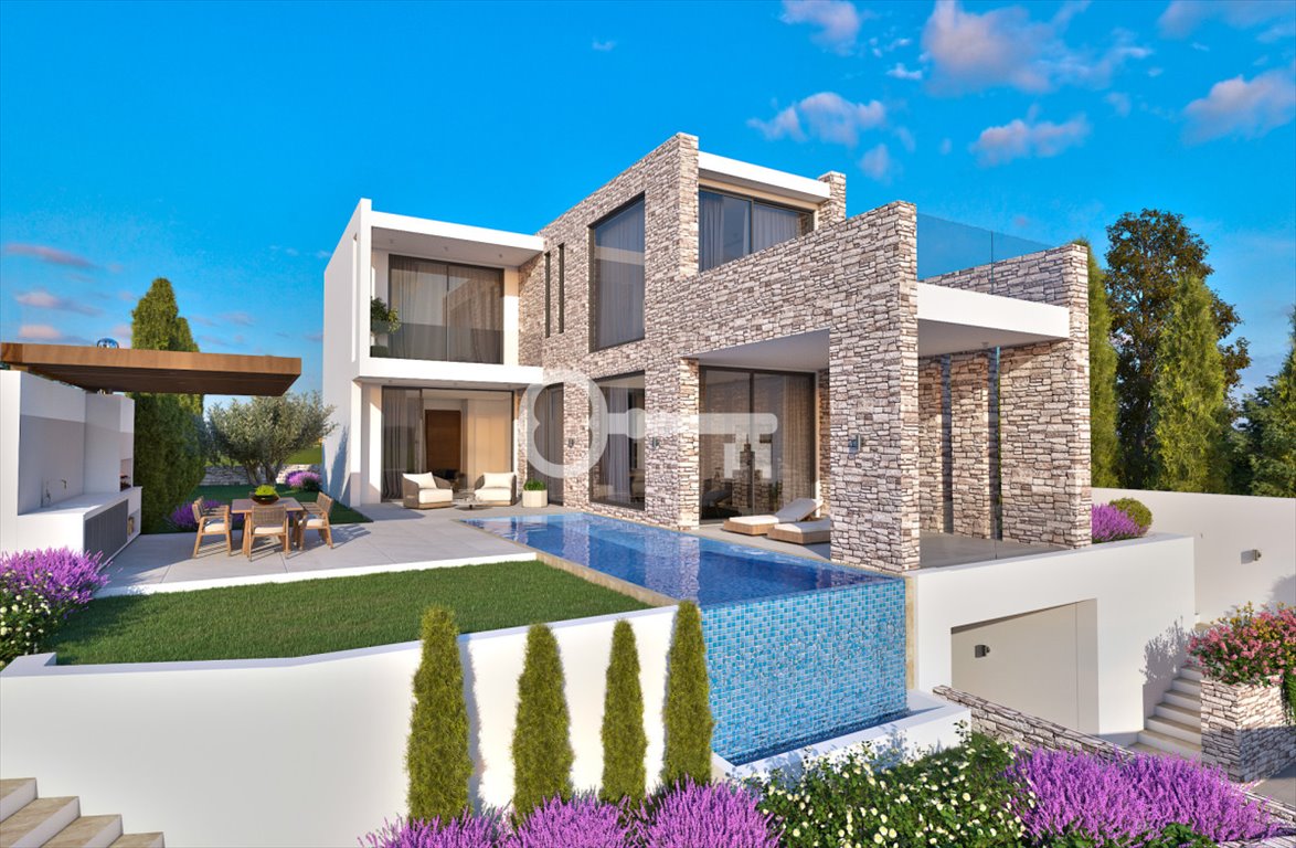 Luksusowe wille nad morzem w Pafos - basen, jacuzzi, widoki Cypr, Venus Beach, Venus Beach  403m2 Foto 1