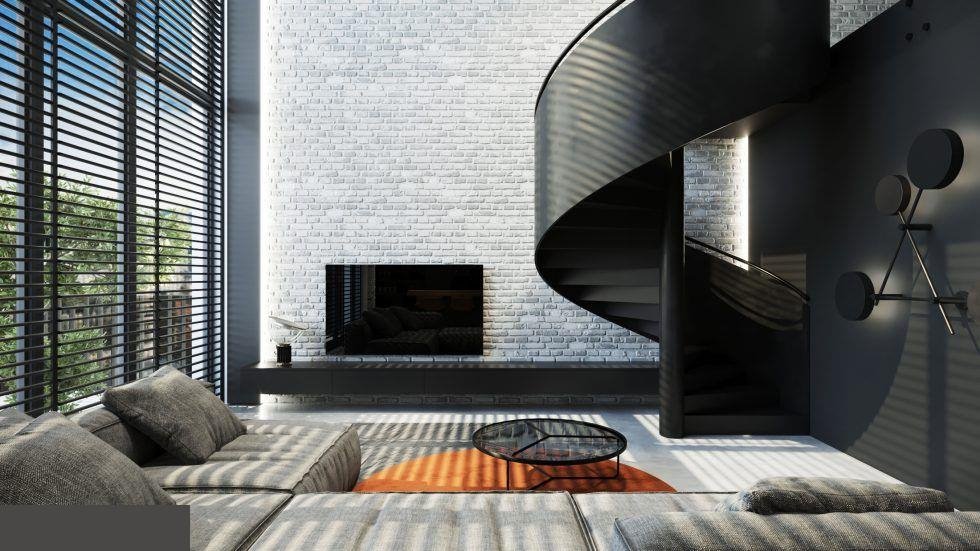 Nowoczesny loft z tarasem 60m2, sauna, jacuzzi, 5 pokoi Warszawa, Włochy, Raków, Wschodu Słońca 7a  125m2 Foto 1