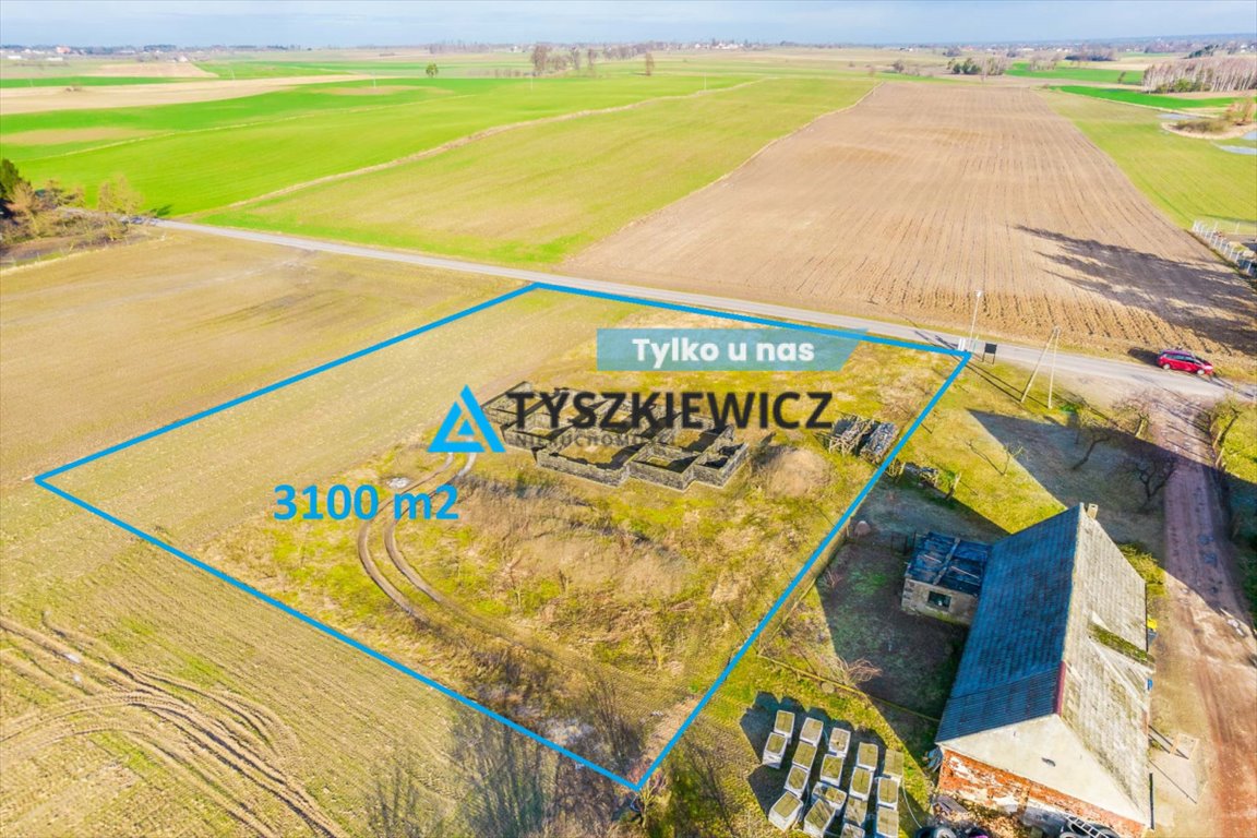 Działka siedliskowa na sprzedaż Objezierze  3 100m2 Foto 1