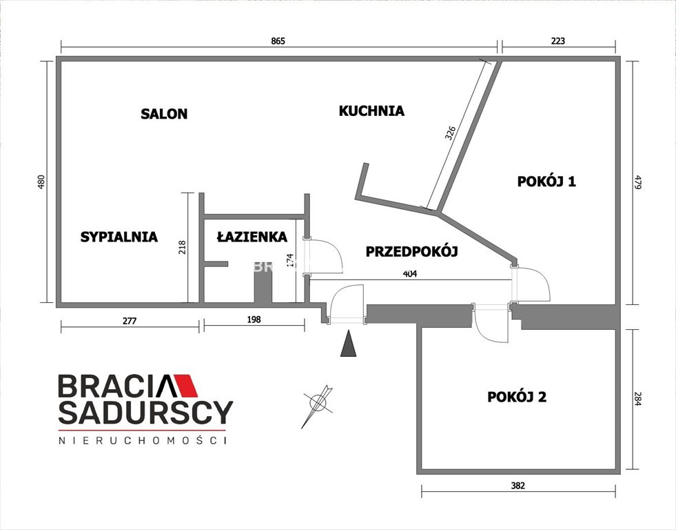 Mieszkanie trzypokojowe na sprzedaż Kraków, Łagiewniki-Borek Fałęcki, Borek Fałęcki, Montwiłła-Mireckiego  66m2 Foto 3