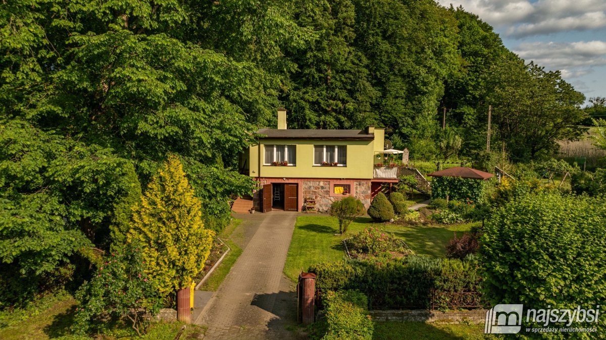Urokliwy dom z potencjałem przy jeziorze i lesie Tursko  199m2 Foto 1