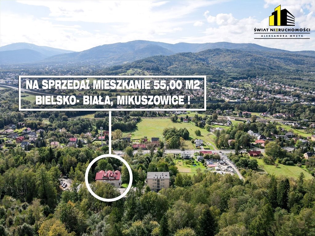 Mieszkanie dwupokojowe na sprzedaż Bielsko-Biała, Mikuszowice Krakowskie  55m2 Foto 7