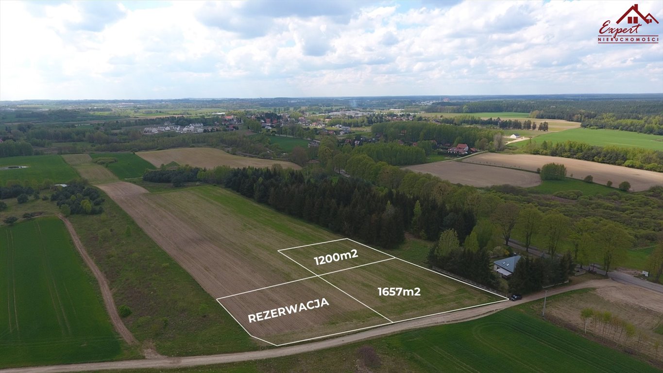 Działka budowlana na sprzedaż Zwierzewo  1 200m2 Foto 1