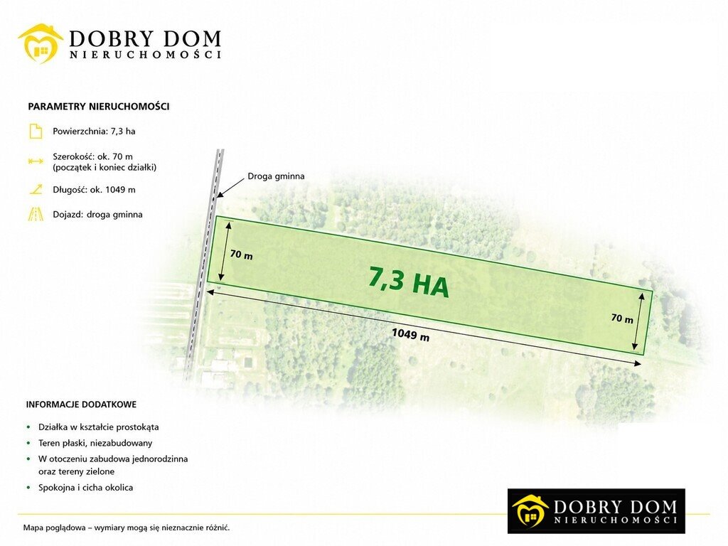 Działka 73 337 m² w Eliaszuki, las, media blisko - polecam! Eliaszuki  73 337m2 Foto 1