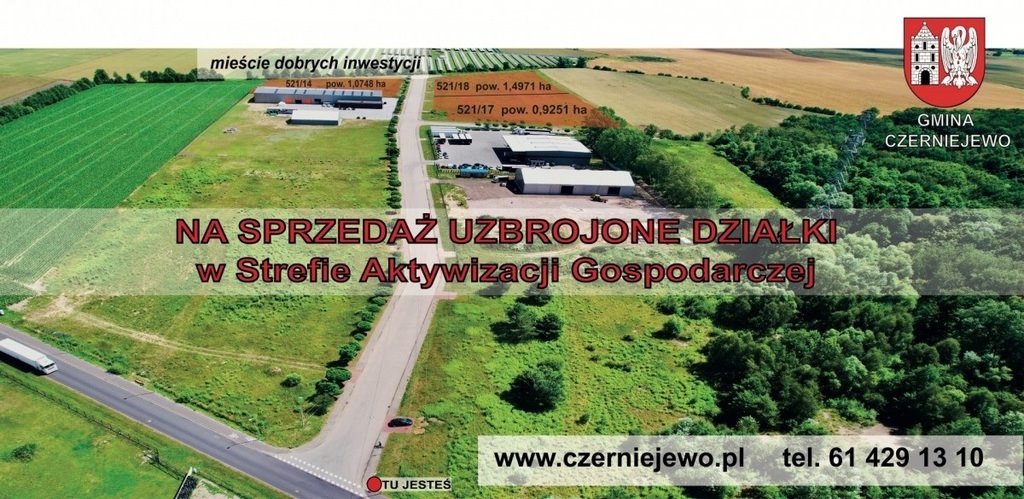 Działka przemysłowo-handlowa na sprzedaż Czerniejewo  2 998m2 Foto 3