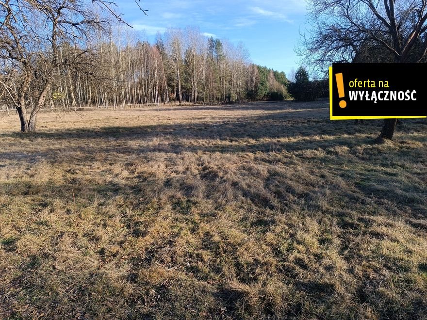 Działka 1434 m2 z projektem, las, rzeka, blisko S7 Przybyszowy  1 434m2 Foto 1