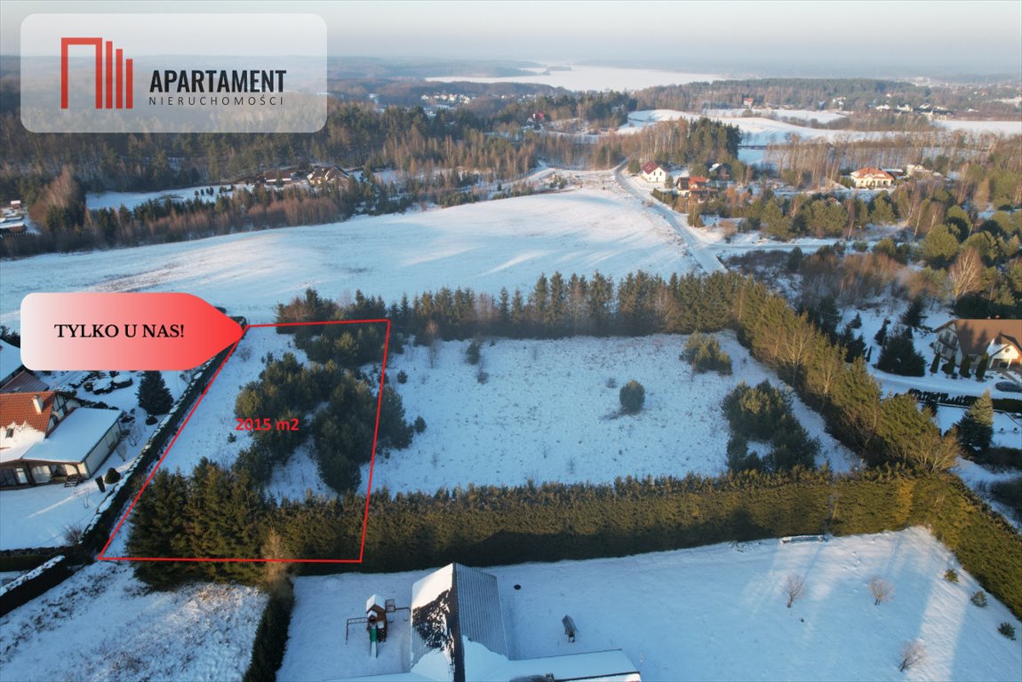 Działka 2015 m2 z warunkami zabudowy, las, spokój Nieżywięć  2 015m2 Foto 1