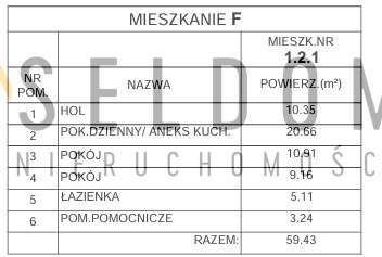 Mieszkanie trzypokojowe na sprzedaż Opole, Szczepanowice  59m2 Foto 5