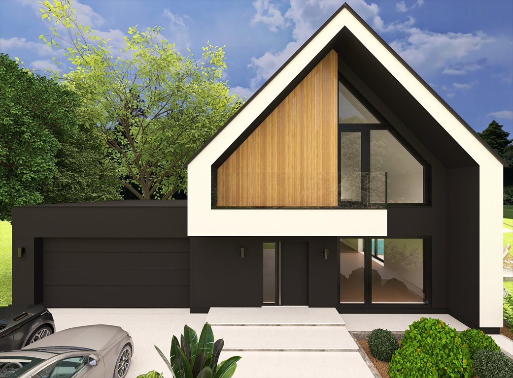 Nowoczesny dom 5 pokoi z prywatnym lasem i garażem Pęclin, Pęclin  275m2 Foto 1