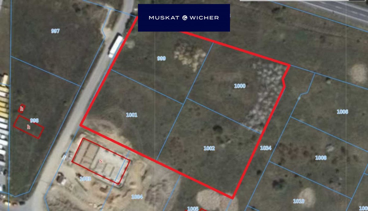 Działka przemysłowa 11 000 m² z mediami i planem Rusocin, Dekarska  11 000m2 Foto 1