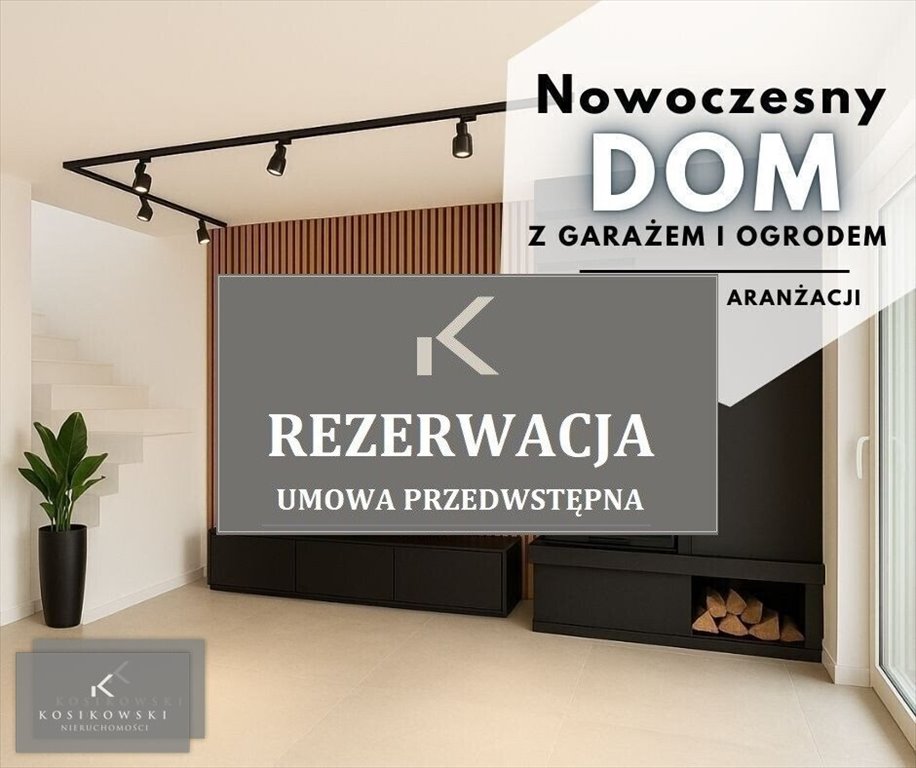 Nowoczesny dom 97 m2 z garażem i dużym ogrodem Gmina Namysłów, gmina Namysłów  97m2 Foto 1