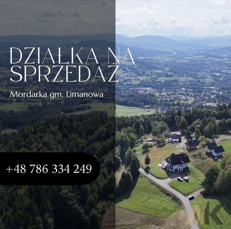 Działka budowlana na sprzedaż Mordarka  1 300m2 Foto 1