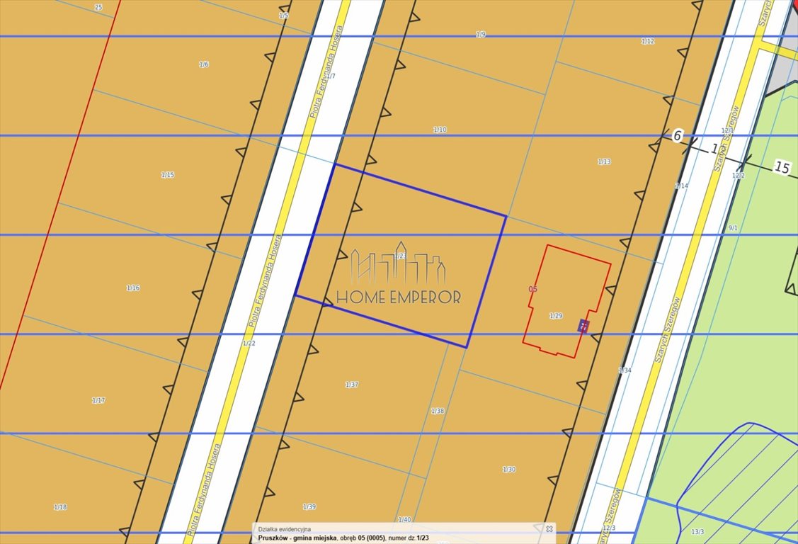 Do sprzedania działka 1000 m² w Pruszkowie z mediami Pruszków, Żbików, Diamentowa  1 000m2 Foto 1