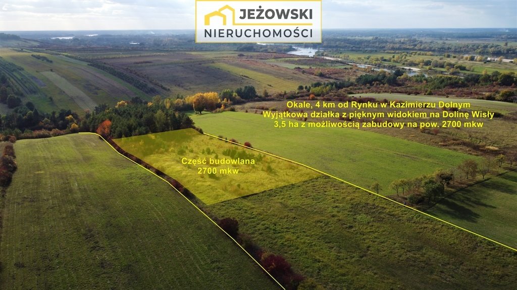 Działka inna na sprzedaż Kazimierz Dolny, Okale  34 492m2 Foto 2