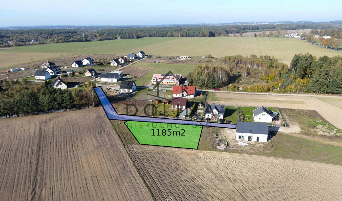 Działka budowlana na sprzedaż Gdańsk, Rębiechowo, Pod Chmurką  1 185m2 Foto 1