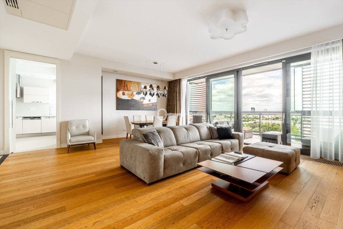 Ekskluzywny apartament 142 m² z panoramicznym widokiem na Warszawę Warszawa, Śródmieście Południowe  142m2 Foto 1