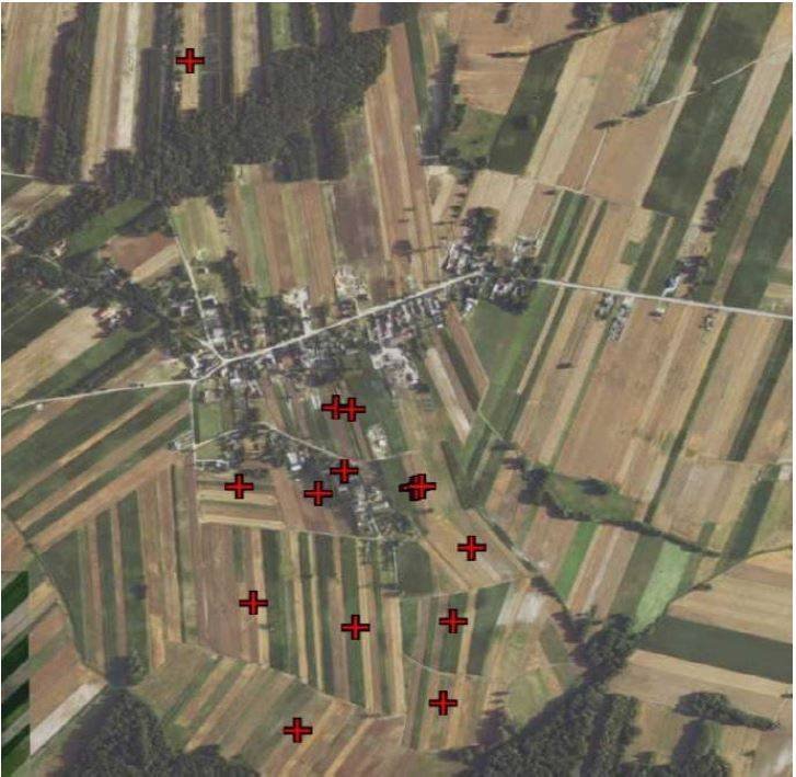 Na sprzedaż grunt z zabudową w Gozdy – 5,81 ha Gozdy  58 100m2 Foto 1