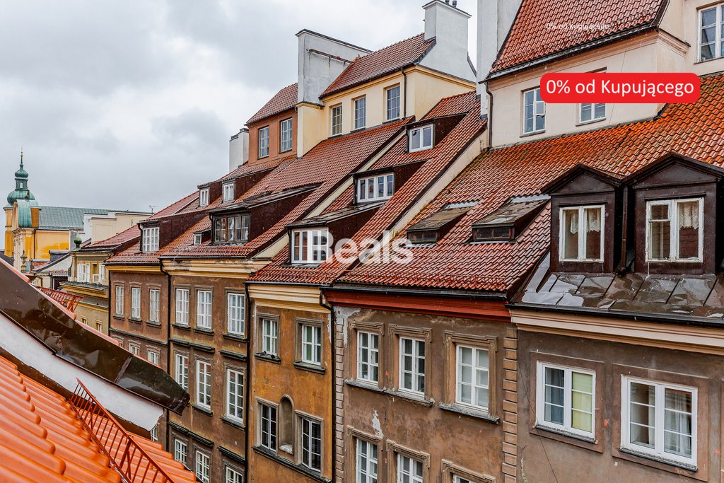 Unikatowe 42 m2 w sercu Starówki z widokiem na dachy Warszawa, Śródmieście, Stare Miasto, Piwna  42m2 Foto 1