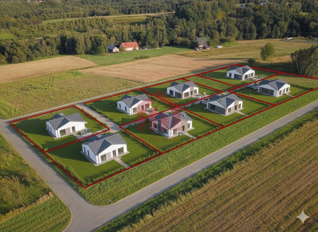 Działki budowlane w Budziwoju – własny dom od 189 tys. Rzeszów, Budziwój, Poziomkowa  750m2 Foto 1