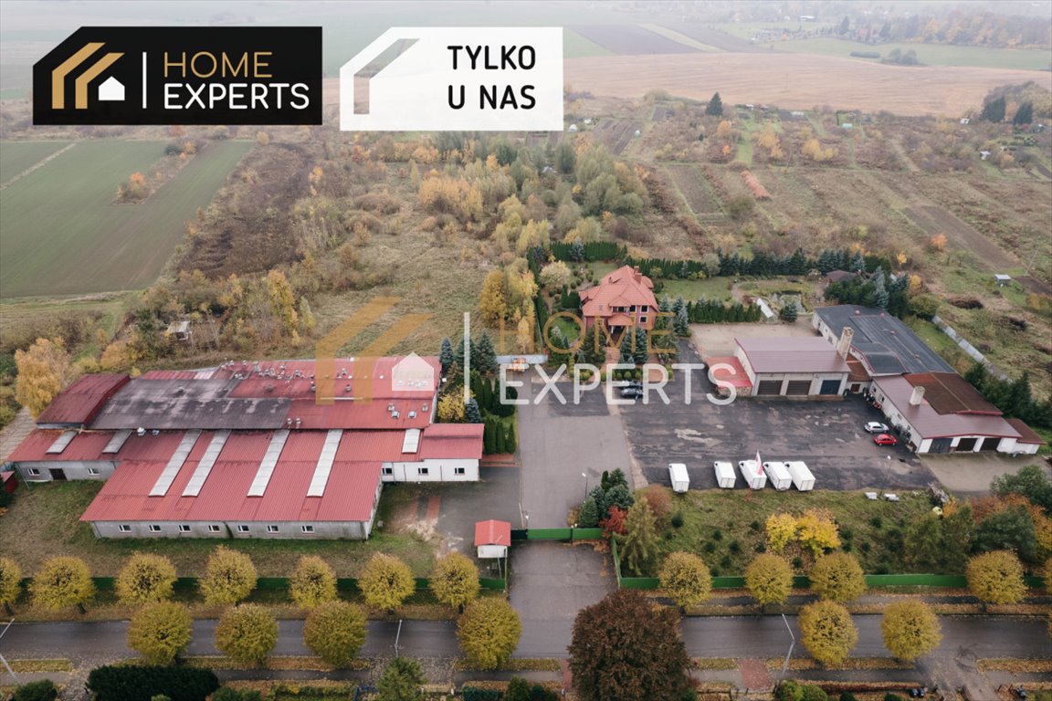 Duża działka z domem, halami i magazynami w Korszach Korsze, Wolności  15 266m2 Foto 1