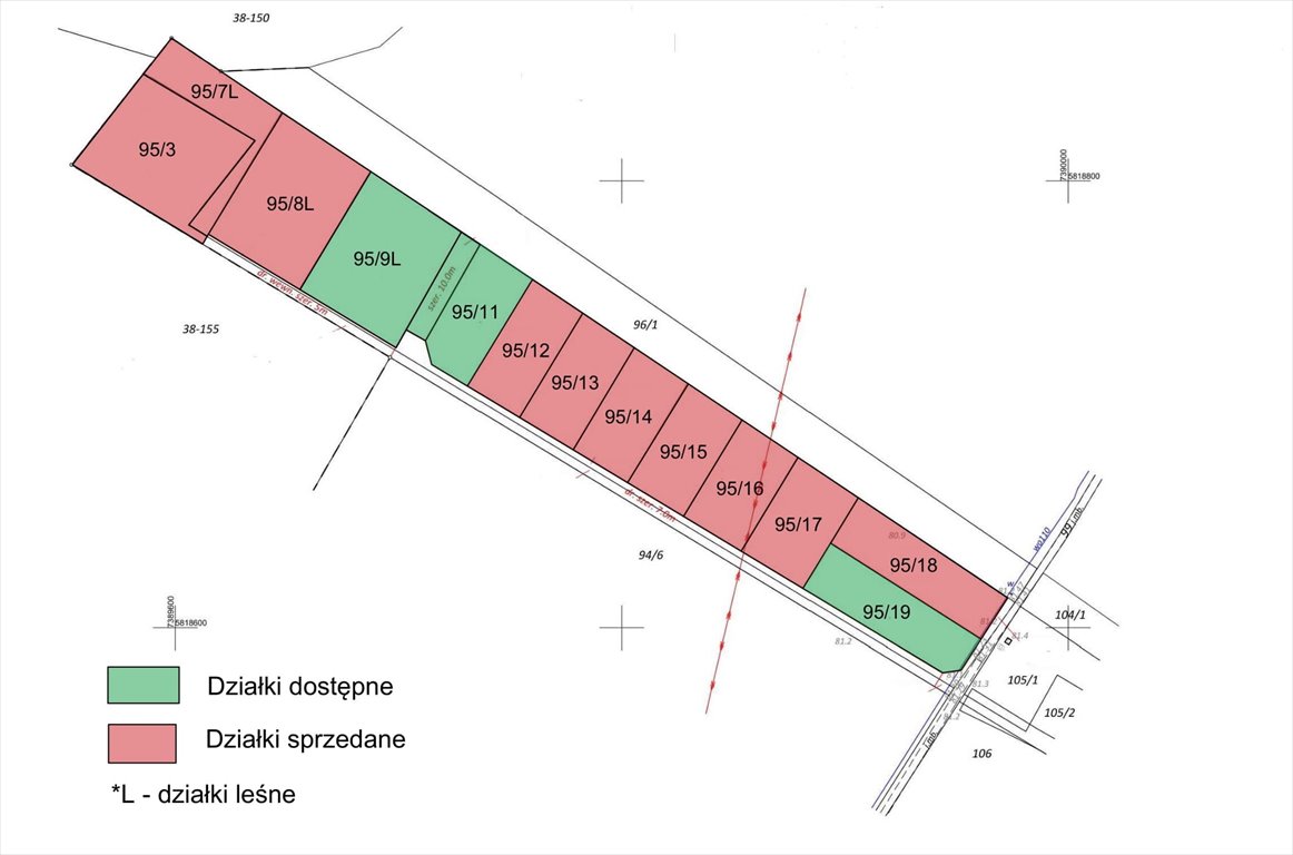 Działka budowlana na sprzedaż Gostynin  1 500m2 Foto 15